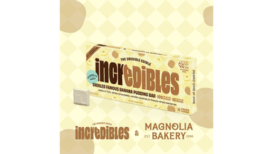 Incredibles X Magnolia Bakery Swirled Famous Banana Pudding Hemp THC Bar 10 mg THC
