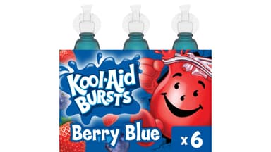 Kool Aid Bursts Berry Blue Artificially Flavored Soft Drink