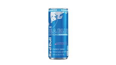 Red Bull Sugar Free Sea Blue Edition Juneberry Energy Drink