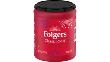 Folgers Classic Roast Medium Ground Coffee Limited-Edition Canister