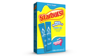 Starburst Singles to Go Zero Sugar Blue Raspberry Drink Mix
