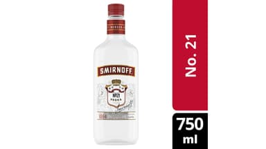 Smirnoff Vodka 80 Proof No. 21 Red Vodka PET