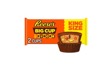 Reese's Big Cup with Pieces Peanut Butter Candy King Size