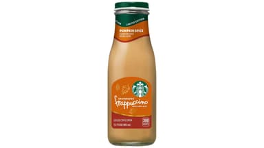 Starbucks Frappuccino Chilled Pumpkin Spice Coffee Drink