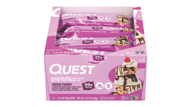 Quest Overload Sundae Funday Protein Bar