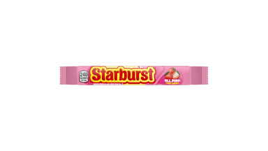 Starburst All Pink Strawberry Fruit Chews Candy Full Size