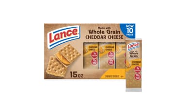 Lance Whole Grain Cheddar Cheese Sandwich Crackers