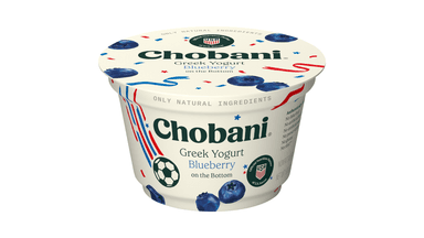 Chobani Non-Fat Blueberry on the Bottom Greek Yogurt