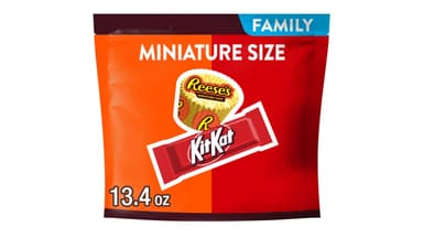 Kit Kat and Reese's Miniatures Assorted Milk Chocolate Family