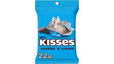 Hershey's Kisses Cookies 'n' Creme Candy