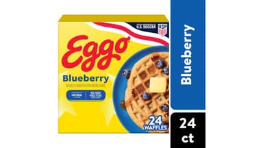 Eggo Blueberry Waffles Family
