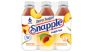 Snapple Zero Sugar Peach Tea