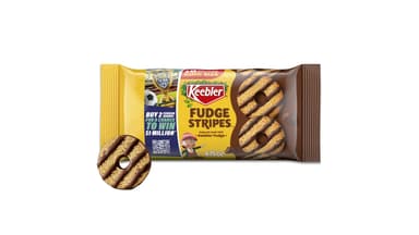 Keebler Fudge Stripes Original Shortbread Cookies