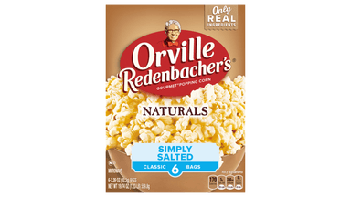 Orville Redenbacher's Naturals Simply Salted Microwave Popcorn