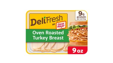 Oscar Mayer Deli Fresh Oven Roasted Turkey Breast Sliced Deli Meat