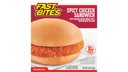 Fast Bites Spicy Breaded Chicken Sandwich