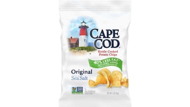 Cape Cod Less Fat Original Sea Salt Kettle Cooked Potato Chips