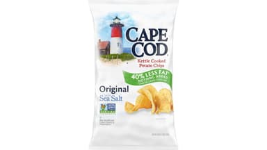 Cape Cod Less Fat Kettle Cooked Original Sea Salt Potato Chips