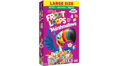 Kellogg's Froot Loops Large Size Marshmallow Cereal