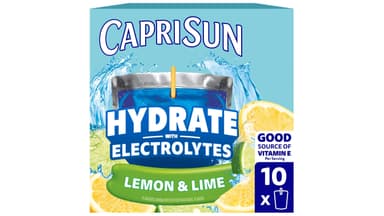 Capri Sun Hydrate Lemon and Lime Flavored Drink