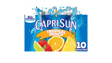 Capri Sun Tropical Punch All Natural Juice Drink