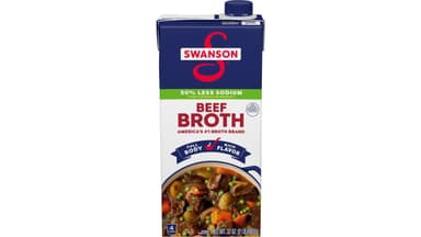 Swanson 50% Less Sodium 100% Natural Beef Broth