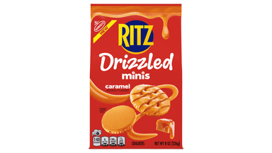 Ritz Drizzled Minis Caramel Crackers