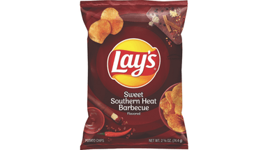 Lay's Sweet Southern Heat Barbecue Flavored Potato Chips