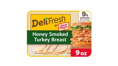 Oscar Mayer Deli Fresh Honey Smoked Turkey Breast Sliced Deli Meat