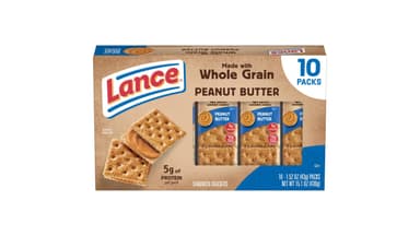 Lance Whole Grain Peanut Butter Sandwich Crackers