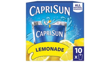 Capri Sun Naturally Lemonade Flavored All Natural Juice Drink