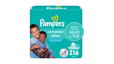 Pampers Complete Clean Fresh Scent Baby Wipes Pop-Top