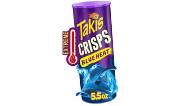 Takis Blue Heat Hot Chili Pepper Flavor Extreme Spicy Potato Crisp