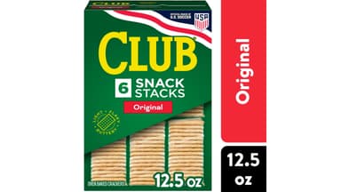Club Crackers Snack Stacks Original Crackers