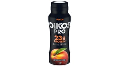 Oikos Pro Peach Cultured Dairy Drink