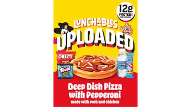 Lunchables Uploaded Deep Dish Pepperoni Pizza Snack Kit