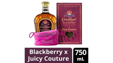 Crown Royal x Juicy Couture Blackberry Flavored Whiskey