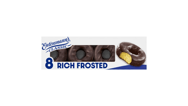 Entenmann's Chocolate Dipped Rich Frosted Donuts