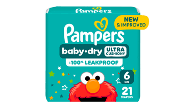 Pampers Baby Dry Ultra Cushiony Diapers Size 6