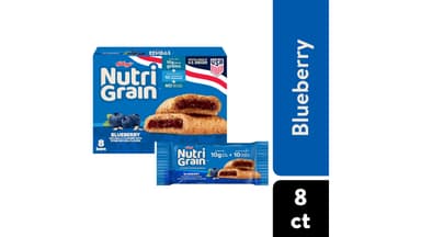 Nutri-Grain Blueberry Whole Grain Kids Soft Baked Breakfast Bars