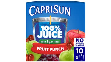 Capri Sun 100% Juice Blend Fruit Punch Juice