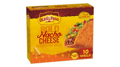 Old El Paso Gluten Free Stand 'N Stuff Bold Nacho Cheese Flavored Taco Shells