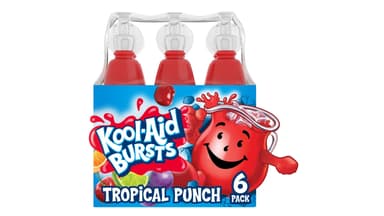 Kool Aid Bursts Tropical Punch Flavored Juice Drink