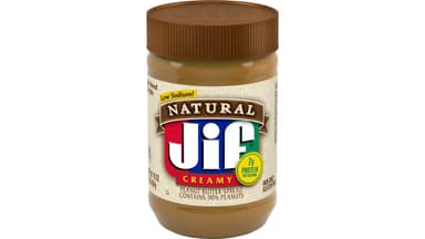 Jif Gluten Free Low Sodium Natural Creamy Peanut Butter Spread
