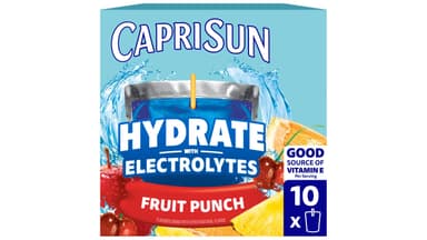 Capri Sun Hydrate Fruit Punch Flavored Drink