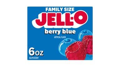 Jell-O Berry Blue Gelatin Dessert Mix