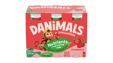 Danimals Low Fat Strawberry Yogurt Smoothie