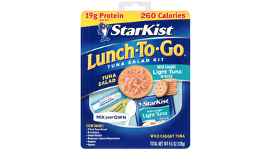 Starkist Chunk Light Tuna Lunch-To-Go Kit