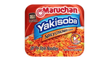 Maruchan Yakisoba Stir Fry Style Spicy Chicken Flavor Noodles