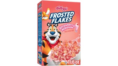 Frosted Flakes Strawberry Milkshake Breakfast Cereal